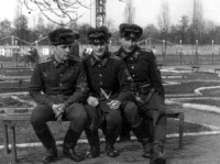 Наумов (старшина 14 роты), Валерий Шарпатый, Игорь Сахно (наряд, 1987)