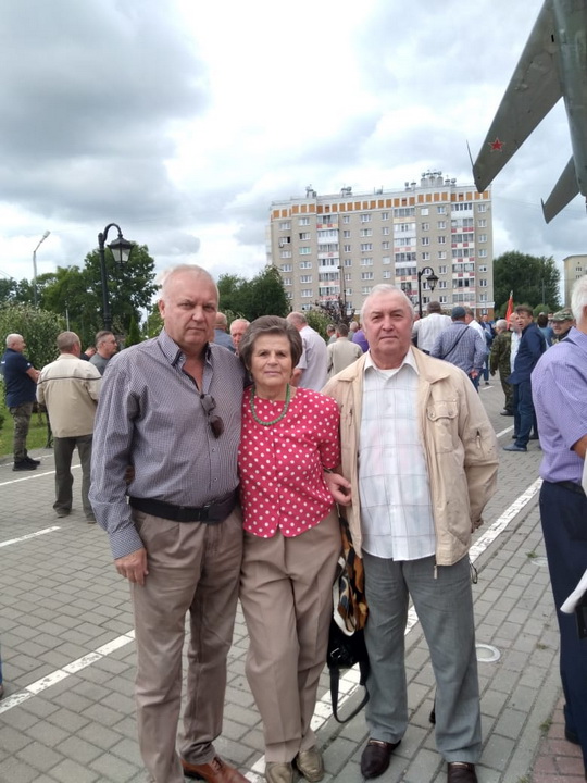 15 августа 2021 года Торжественное построение ветеранов и выпускников Калининградского ВАТУ в день празднования дня ВВС